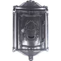 Postguard - nostalgische brievenbus zwart - thumbnail