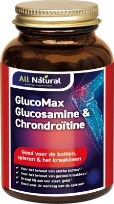 All Natural GlucoMax glucosamine & chondroitine 120 Tabletten All Natural GlucoMax glucosamine & chondroitine 120 Tabletten