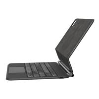 Belkin Bluetooth Pro toetsenbord met hoes en magnetische standaard, iPad-toetsenbord, multi-gebarenbediening, bevestiging van Apple Pencil, QWERTZ, multimedia-toetsen voor iPad M4 Pro 11 inch - thumbnail