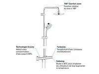Grohe Tempesta New Cosmopolitan Doucheset Met Hoofddouche 16 cm Chroom - thumbnail