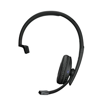 EPOS BLUETOOTH WIRELESS On Ear headset Bluetooth Mono Zwart Noise Cancelling Volumeregeling, Microfoon uitschakelbaar (mute) Computer