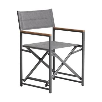 Kave Home Tisno tuinstoel Grafiet