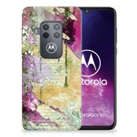 Smartphone hoesje Motorola One Zoom Letter Painting - thumbnail