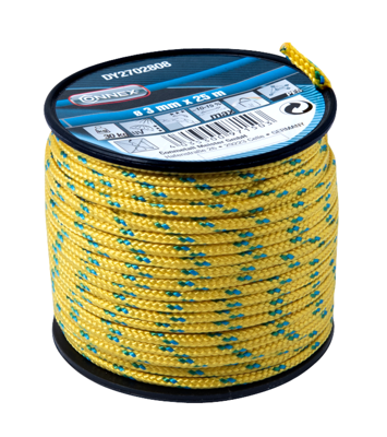 Connex Pes Touw Geel 3Mmx25M - DY2702808