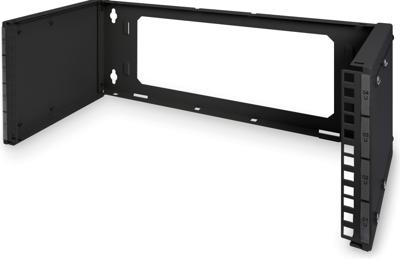 Digitus DN-19 PB-4U-SW Wandmontage patchhouder (b x h x d) 505 x 195 x 250 mm 4 HE Zwart (RAL 9005) Digitus DN-19 PB-4U-SW Wandmontage patchhouder (b x h x d) 505 x 195 x 250 mm 4 HE Zwart (RAL 9005)