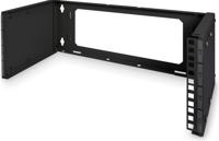 Digitus DN-19 PB-4U-SW Wandmontage patchhouder (b x h x d) 505 x 195 x 250 mm 4 HE Zwart (RAL 9005) - thumbnail