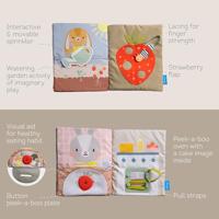 Mijn eerste activiteitenboek - TAF TOYS grijs - thumbnail