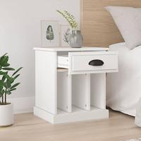 Nachtkastjes 2 st 43x36x50 cm wit - thumbnail