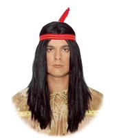 Indiaanse pruik Hip - thumbnail