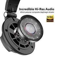 OneOdio Monitor 80 Over Ear koptelefoon Kabel Stereo Zwart High-Resolution Audio Vouwbaar, Zwenkbare oorschelpen Studio - thumbnail
