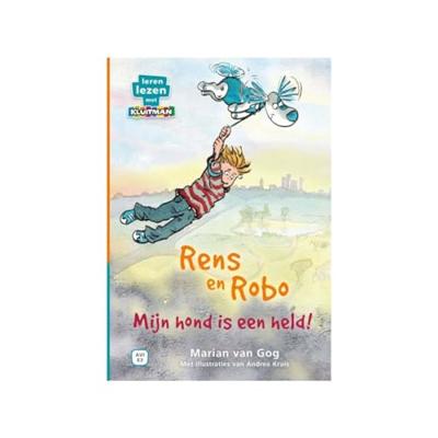 Basic Boek avi e3 leren lezen met kluitman rens en robo mijn hond is een held