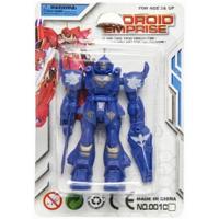 LG Imports gevechtsrobot Android Emprise jongens 9 cm blauw - thumbnail