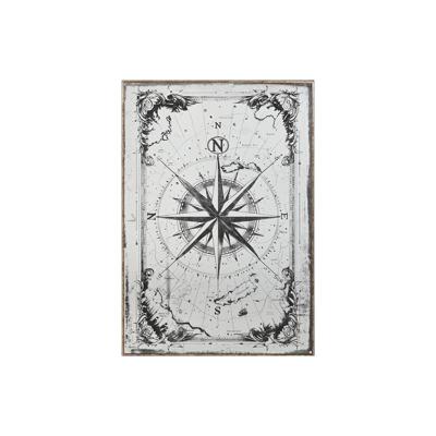 Wandspiegel Home ESPRIT Zwart Gouden Vintage 60 x 4 x 90 cm
