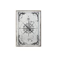 Wandspiegel Home ESPRIT Zwart Gouden Vintage 60 x 4 x 90 cm - thumbnail