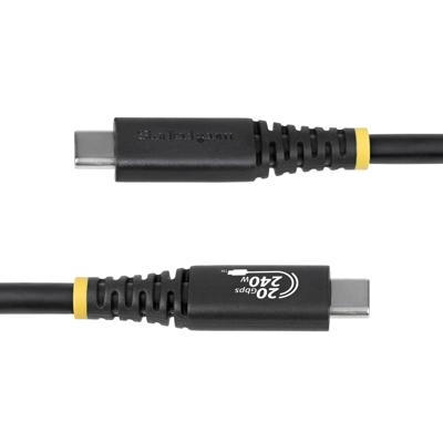 USB-kabel Startech CC2M20GUSB4TP Zwart 2 m