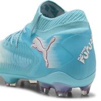 PUMA Future 8 Ultimate Re-Charge Gras Voetbalschoenen (FG) Blauw Roze Wit - thumbnail