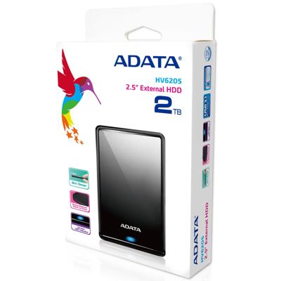 ADATA AHV620S-2TU3-CBK externe harde schijf 2000 GB Zwart