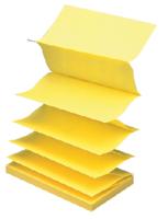 Post-it Z-notes memoblok 127x76mm geel (100 vel) - thumbnail