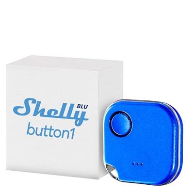 Shelly Shelly BLU Button 1 Blue Afstandsbediening, Toets Bluetooth, WiFi