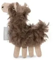 Beeztees kattenspeelgoed ezel Cilla polyester 13x9x3cm bruin - thumbnail