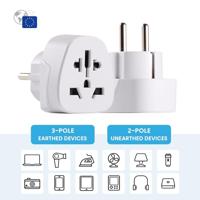 Universele Reisadapter Ewent EW1480 Wit - thumbnail