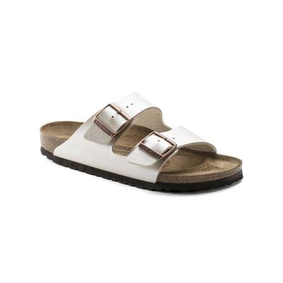 Birkenstock Arizona Graceful Pearl White Slippers Dames 