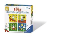Ravensburger Mijn eerste puzzels nijntje puzzelset - 2 + 3 + 4 + 5 stukjes - thumbnail