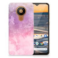Smartphone hoesje Nokia 5.3 Pink Purple Paint - thumbnail