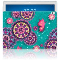 Lenovo Tab P10 Tablethoes Cirkels en Vlinders - thumbnail