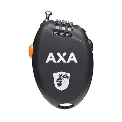 AXA Roll 75 Slot Combinatie 75cm - Zwart AXA Roll 75 Slot Combinatie 75cm - Zwart