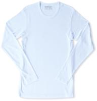 Garage T-shirt round neck longsleeve semi bodyfit white (art 0303) - thumbnail