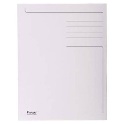 Exacompta dossiermap Foldyne ft 24 x 32 cm (voor ft A4), lichtgrijs, pak van 50 stuks