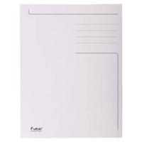 Exacompta dossiermap Foldyne ft 24 x 32 cm (voor ft A4), lichtgrijs, pak van 50 stuks - thumbnail