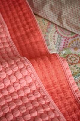 Pip Studio Pip Studio Fill in the dots Throw - Roze 260x260 cm