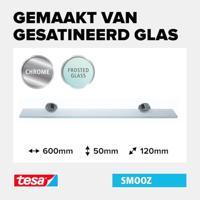 Planchet tesa smooz glas verchr metaal zelfkl - thumbnail