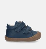 Laarsjes voor jongensbaby Cocoon klittenband NATURINO® 1e stapjes marineblauw - thumbnail