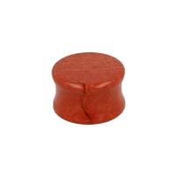 Plug Oorpiercing Jaspis Rood (20 mm) - thumbnail