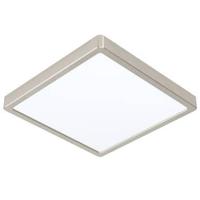 Eglo Vierkante plafondlamp Fueva 5 28,5cm - 4000K RVS 99254 - thumbnail
