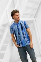 Carlo Colucci C3742 151 Polo Heren Lichtblauw - Maat XL - Kleur: Lichtblauw | Soccerfanshop - thumbnail