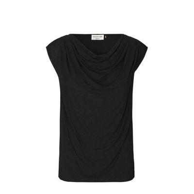 Rosemunde gemêleerde top zwart Rosemunde gemêleerde top zwart