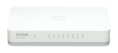 D-Link GO-SW-8G Netwerk switch 8 poorten 1 GBit/s