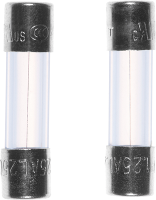 Meister Glaszekering 1,25A F 2 St W - WU7446000