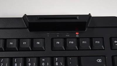 CHERRY JK-A0400BE-2 toetsenbord Kantoor USB Belgisch Zwart