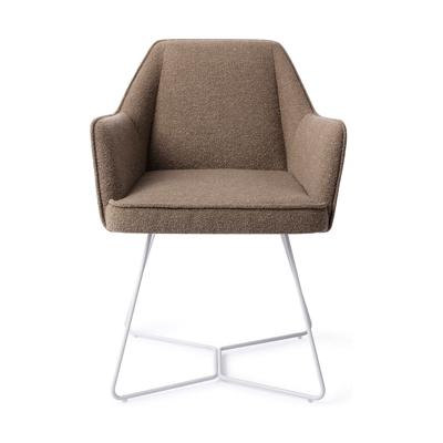 Jesper Home Eetkamerstoel 'Tome' Beehive White, kleur Idaho Potato