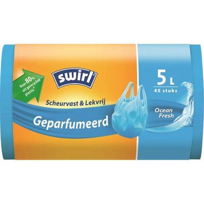 Swirl Pedaalemmerzak Geparfumeerd 5 liter 45 Stuks Swirl Pedaalemmerzak Geparfumeerd 5 liter 45 Stuks