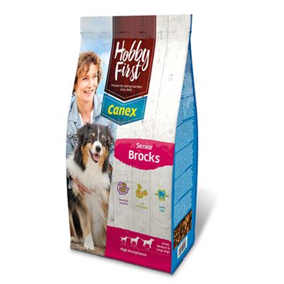 HobbyFirst Canex Senior Brocks hondenvoer 12 kg HobbyFirst Canex Senior Brocks hondenvoer 12 kg