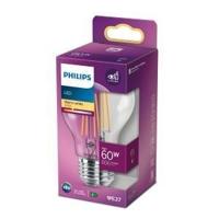 Philips Lighting 77757900 LED-lamp Energielabel E (A - G) E27 Peer 7 W = 60 W Warmwit (Ø x l) 6 cm x 10.6 cm 1 stuk(s) - thumbnail