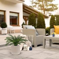 Cycas deluxe kunstpalm 60cm - UV bestendig - thumbnail