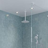Hansgrohe Croma hoofddouche 280 1jet, mat wit - thumbnail