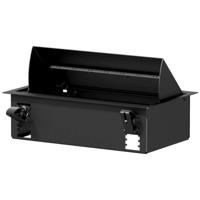 Caymon CASY028/B in-tafel chassis, 8 modules breed, zwart - thumbnail